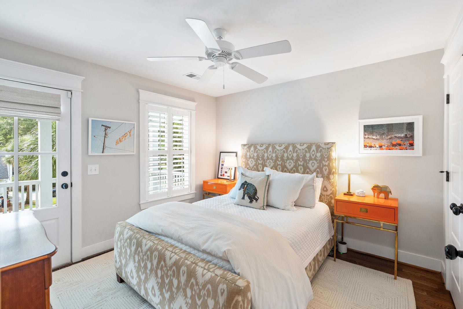 1368 Langford Road Mount Pleasant, SC 29464 - Photo 49 of 79 Secondary Bedroom with Porch Access