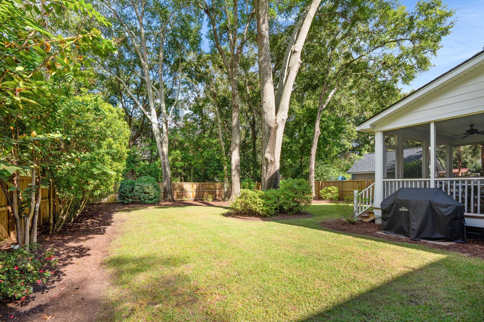 1368 Langford Road Mount Pleasant, SC 29464 - Photo 69 of 79 Well Maintained Backyard Landcaping