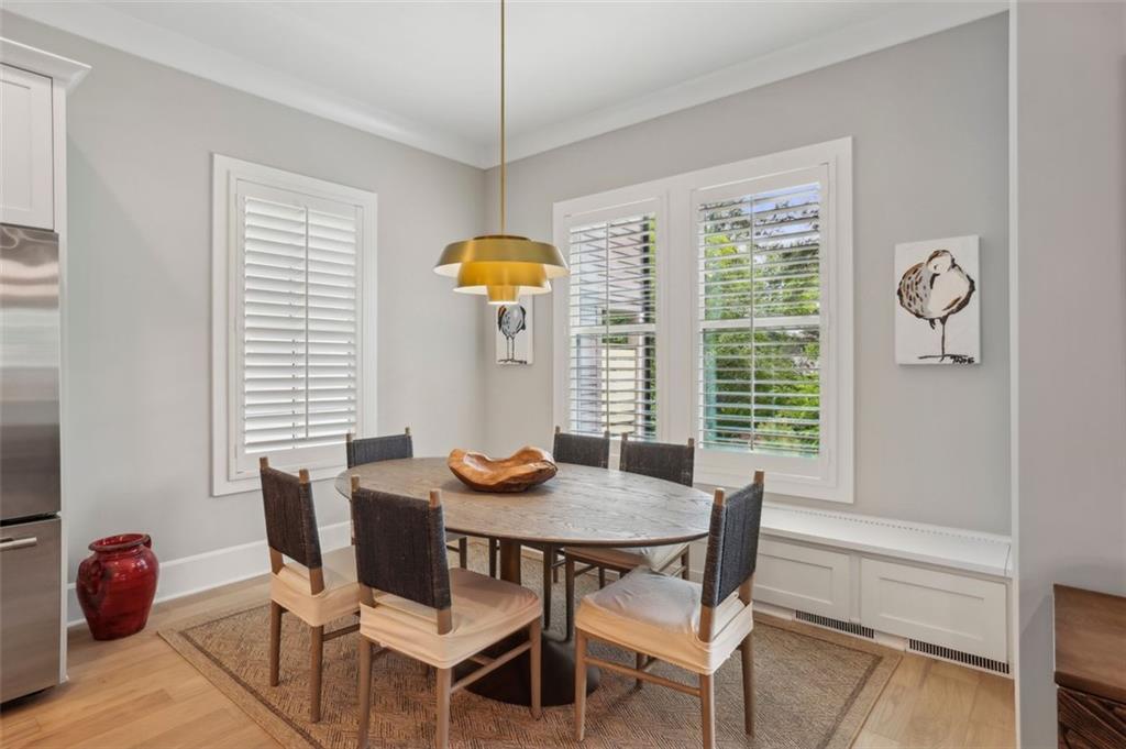 2591 Apple Valley Road Brookhaven, GA 30319 - Photo 14 of 31 a view of a dining room with furniture and window
