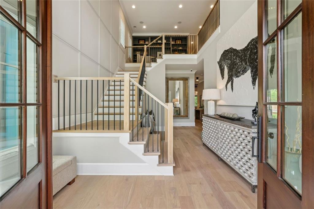 2591 Apple Valley Road Brookhaven, GA 30319 - Photo 2 of 31 a view of hallway with stairs
