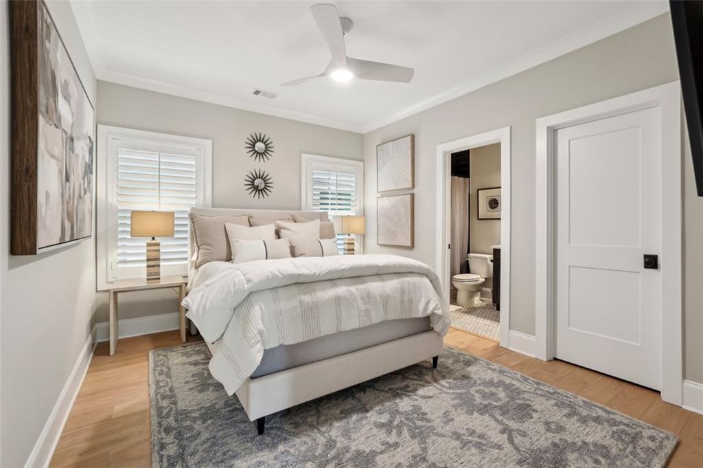 2591 Apple Valley Road Brookhaven, GA 30319 - Photo 26 of 31 a bed room with a bed and a window