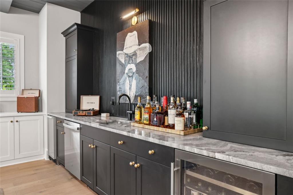 2591 Apple Valley Road Brookhaven, GA 30319 - Photo 8 of 31 a bathroom with a sink vanity and a mirror