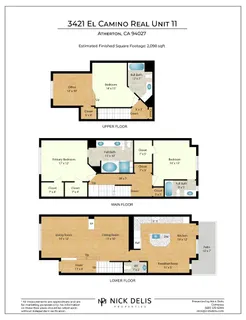 $1,388,000 | 3421 El Camino Real, Unit 11, Menlo Park, CA 94027