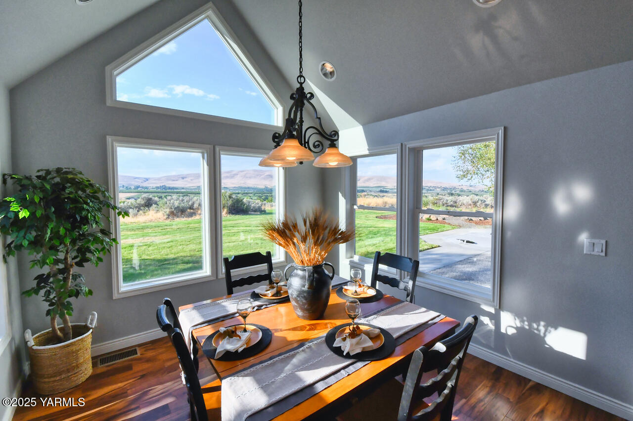 15783 Fisk Road Yakima, WA 98908 - Photo 16 of 61 a view of a dining room with furniture window and outside view