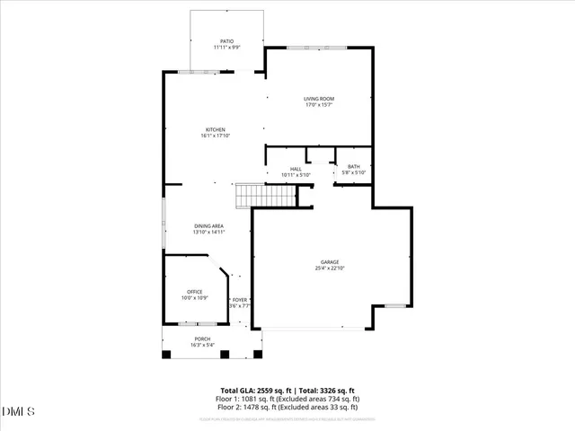 a picture of a floor plan