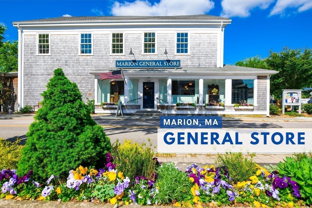 324 Front Street, Unit 2 Marion, MA 02738 - Photo 34 of 35 a sign on the side of a building