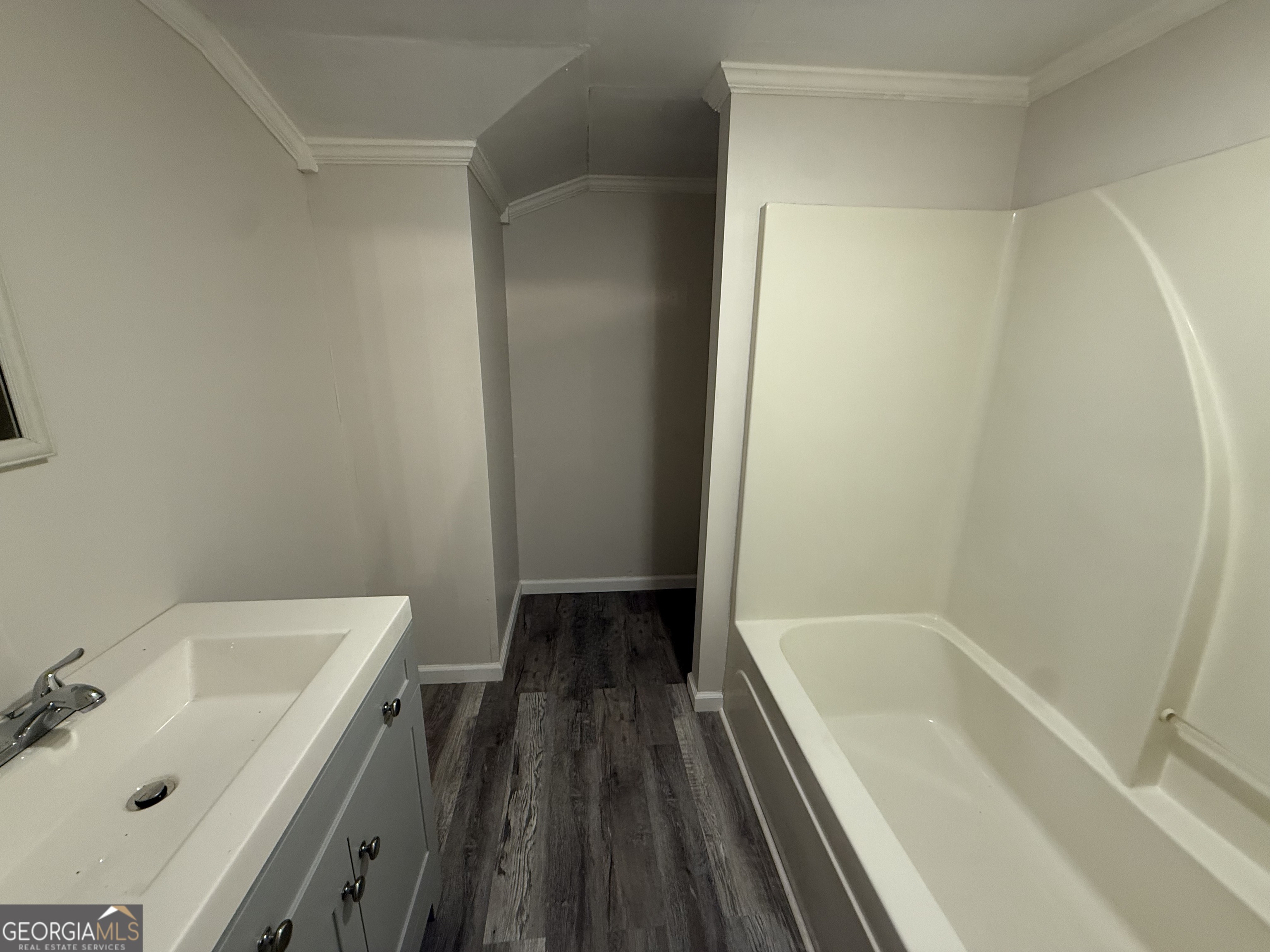604 Shy Street Dexter, GA 31019 - Photo 21 of 36 a bathroom with a bathtub and a sink