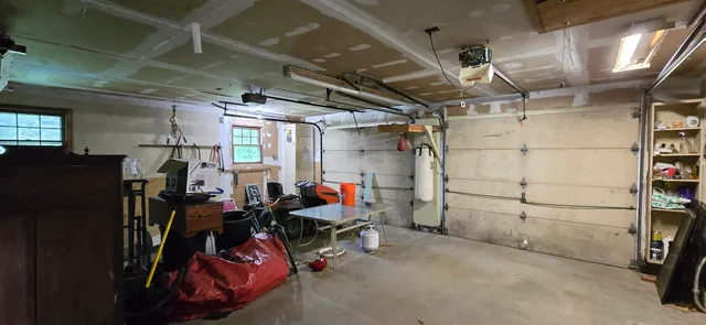 a view of storage and utility room