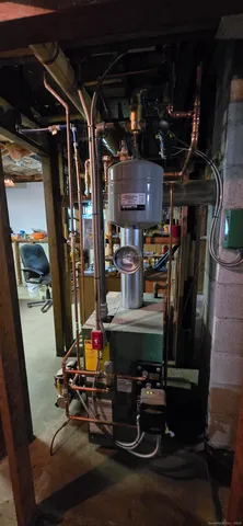 a view of storage and utility room