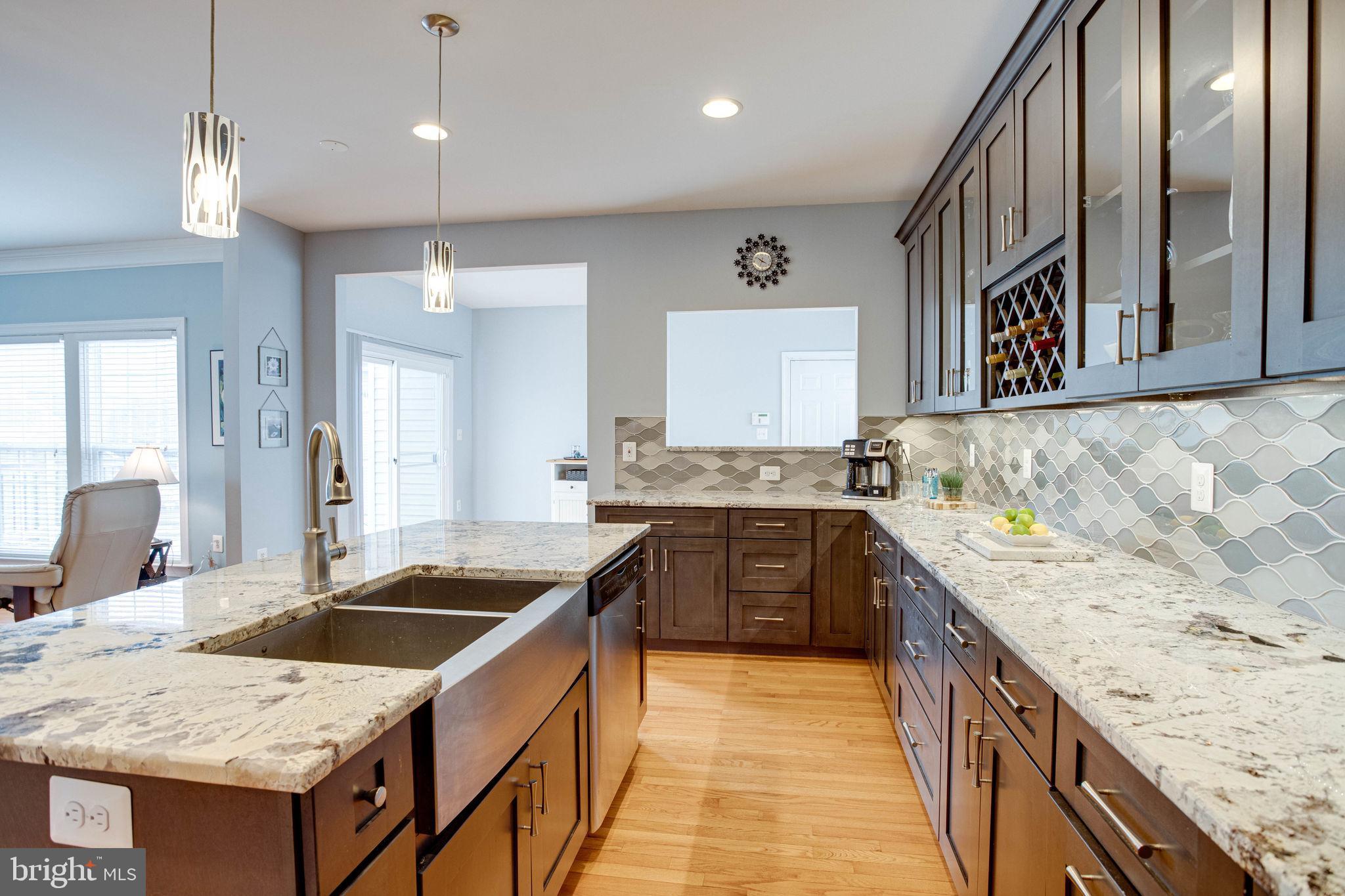 9062 Furey Road Lorton, VA 22079 - Photo 11 of 56 Kitchen island features sink