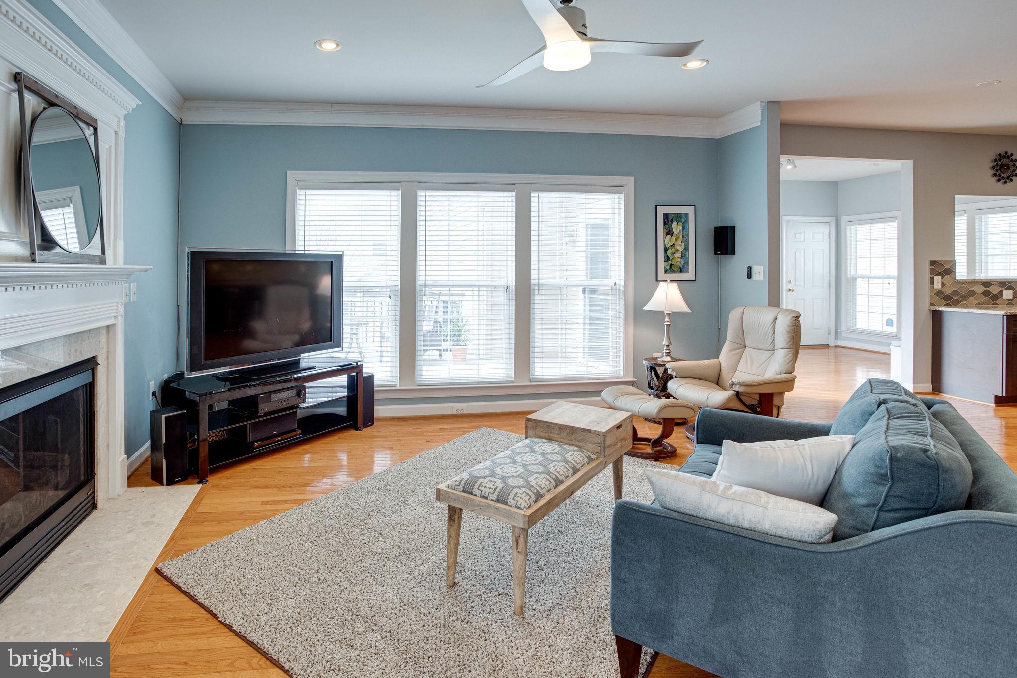 9062 Furey Road Lorton, VA 22079 - Photo 16 of 56 Living room (kitchen on right of frame)