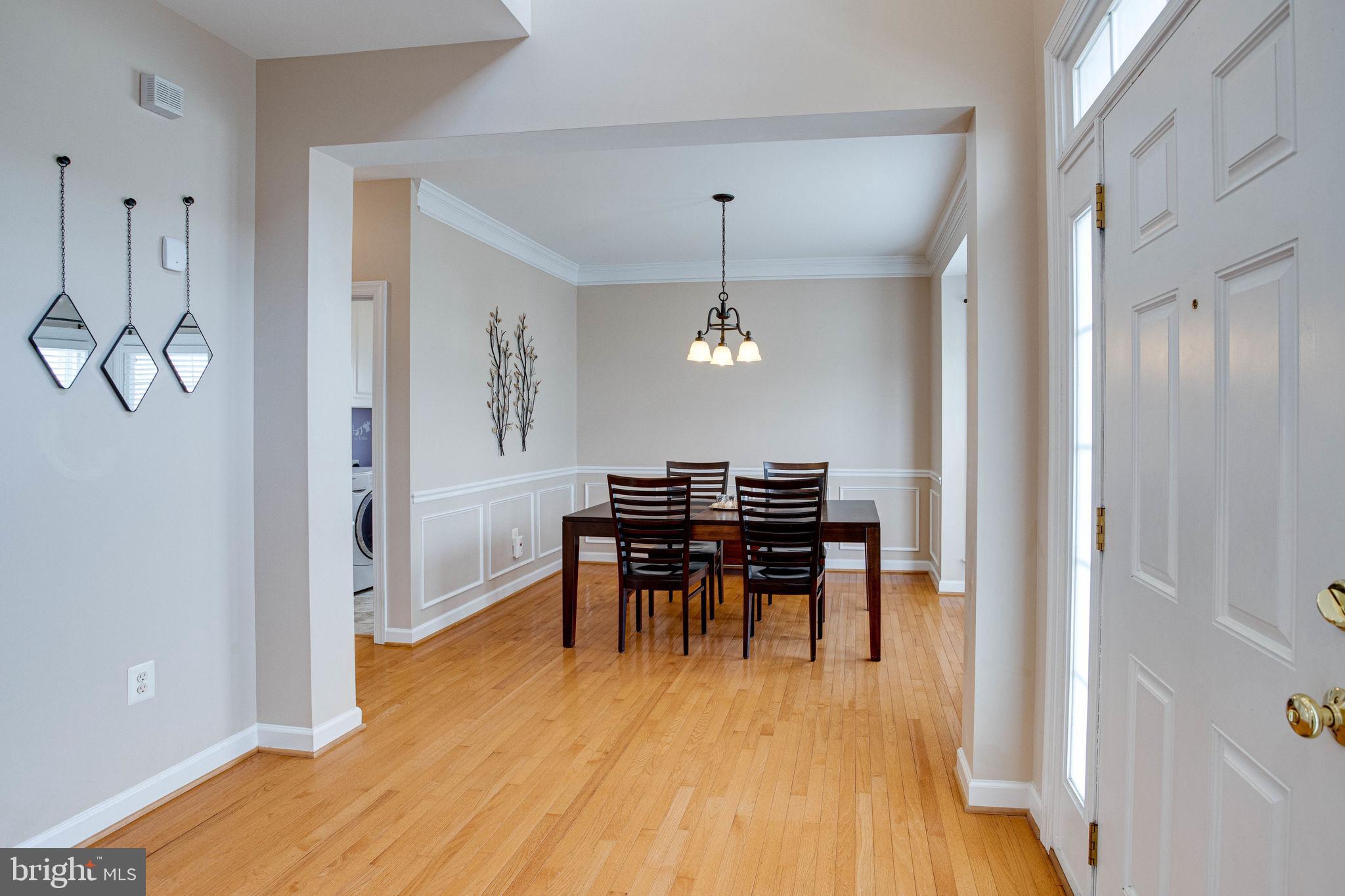 9062 Furey Road Lorton, VA 22079 - Photo 17 of 56 Front door and dining room