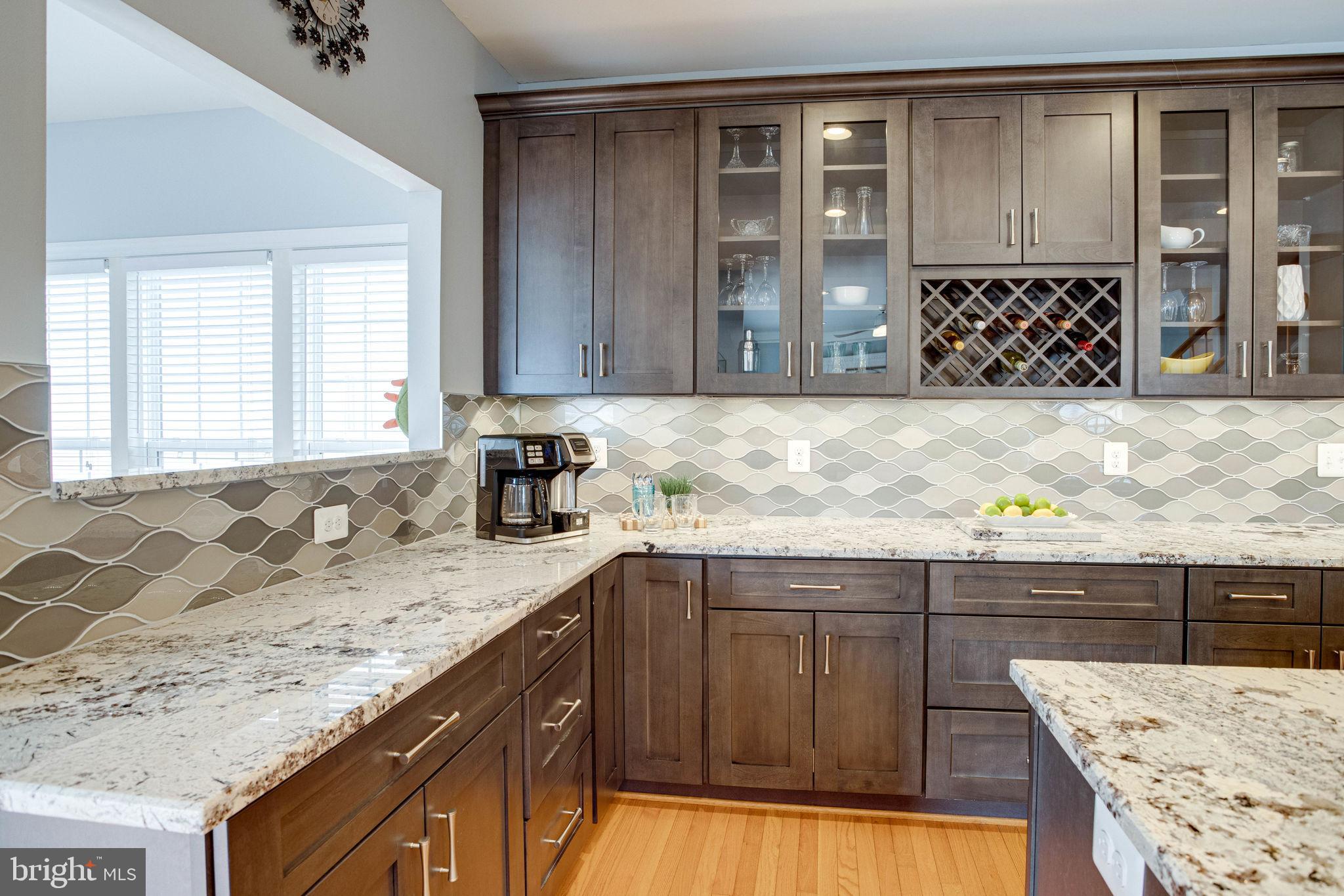 9062 Furey Road Lorton, VA 22079 - Photo 10 of 56 Kitchen - custom back-splash