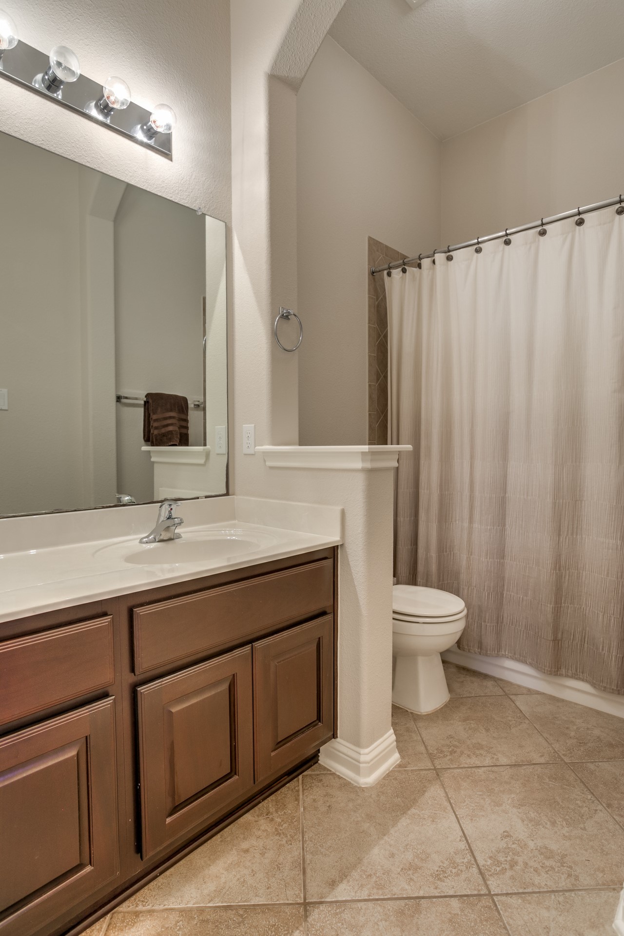 3667 Rosalina Loop Round Rock, TX 78665 - Photo 20 of 26 Bathroom with vanity and light tile patterned floors