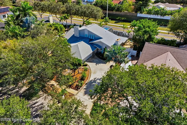 a view of building with ocean view