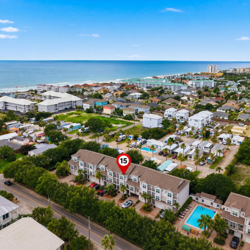 257 Driftwood Road, Unit 15 Miramar Beach, FL 32550 - Photo 3 of 69 Aerial beach