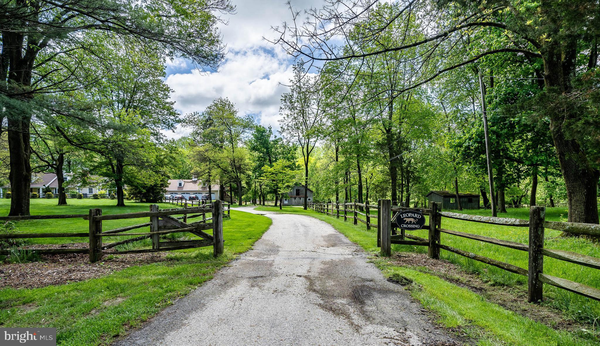 2020 Grubbs Mill Road Berwyn, PA 19312 - Photo 2 of 49 Meandering tree lined driveway