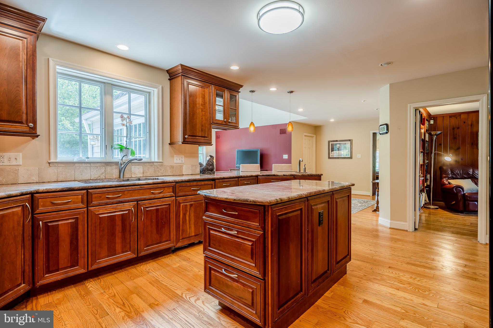 2020 Grubbs Mill Road Berwyn, PA 19312 - Photo 11 of 49 Cherry Kitchen with Island