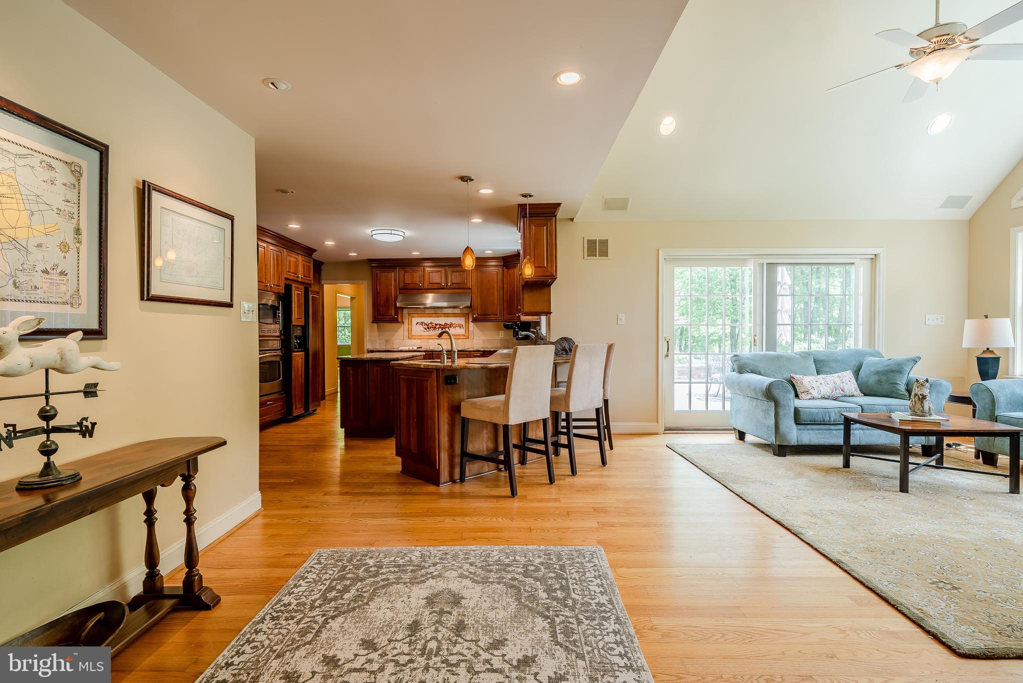 2020 Grubbs Mill Road Berwyn, PA 19312 - Photo 14 of 49 Open concept. Hardwood floors