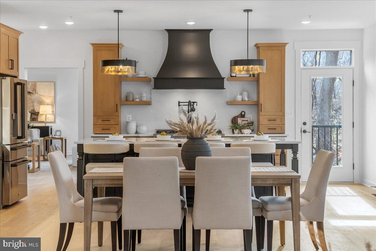 3520 Castle Way Davidsonville, MD 21035 - Photo 25 of 87 Modern kitchen with elegant design elements.