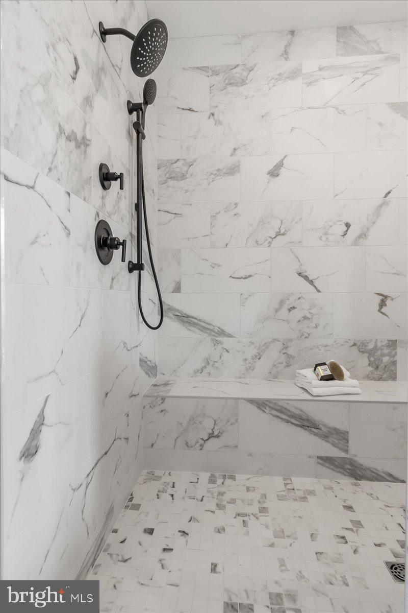 3520 Castle Way Davidsonville, MD 21035 - Photo 45 of 87 Elegant walk-in shower with modern fixtures.