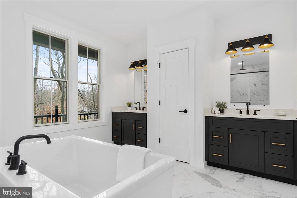 3520 Castle Way Davidsonville, MD 21035 - Photo 48 of 87 Elegant bathroom with modern fixtures.