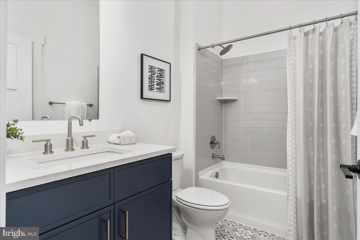 3520 Castle Way Davidsonville, MD 21035 - Photo 68 of 87 Lower Level bathroom with stylish accents.