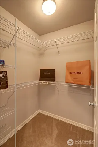 a view of a closet