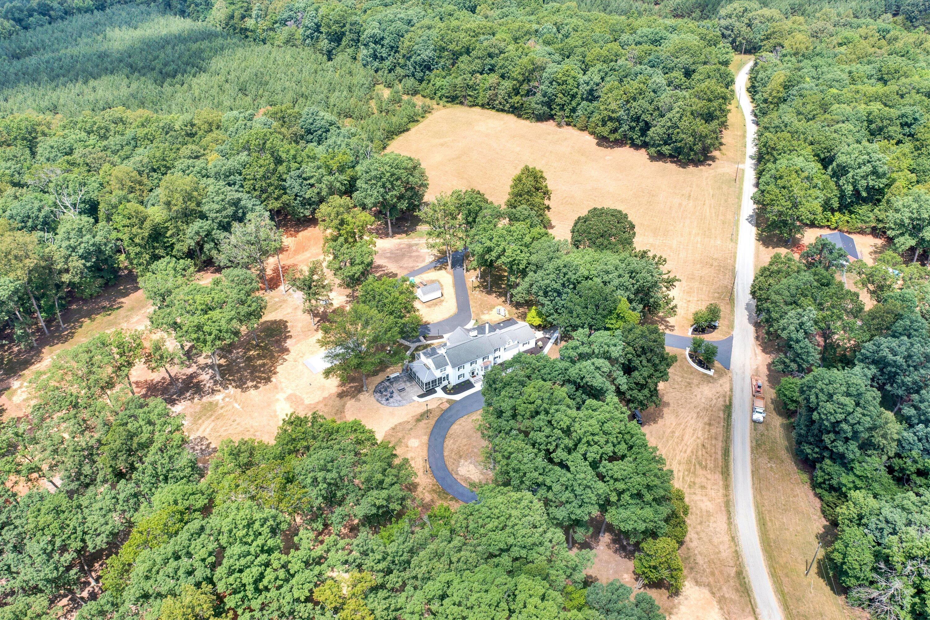 750 Penn Hall Road Union Hall, VA 24176 - Photo 72 of 77 Aerial (26 Acres)