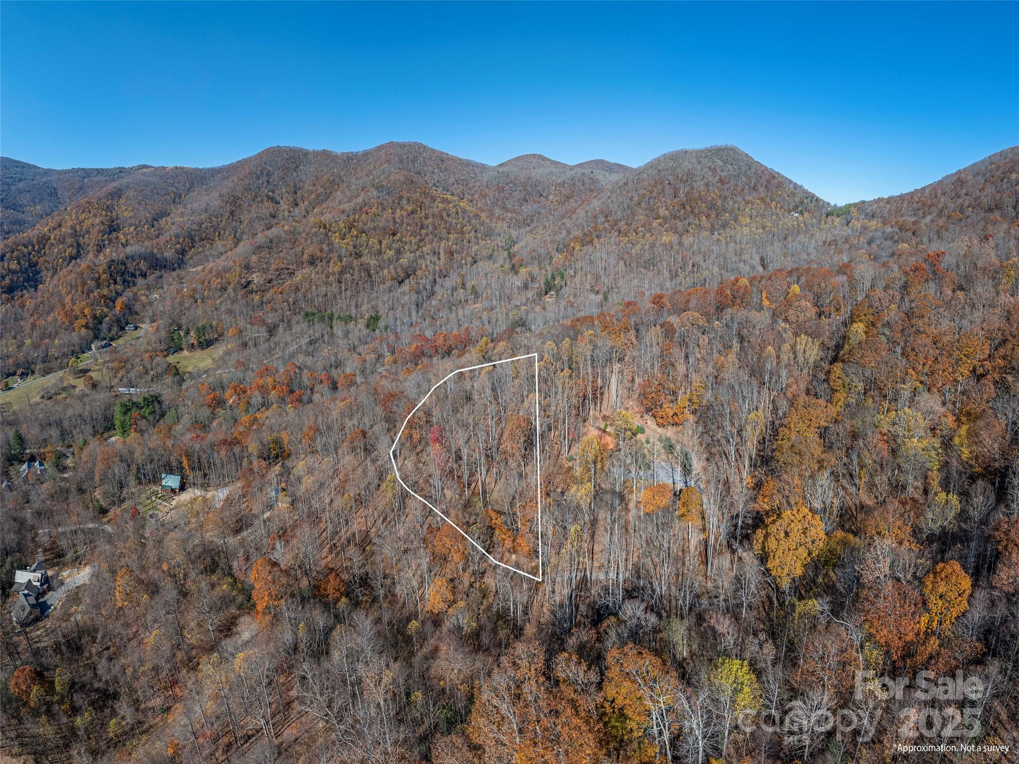 112-113 Grouse Road Clyde, NC 28721 - Photo 12 of 29 a view of a mountain range with trees in the background