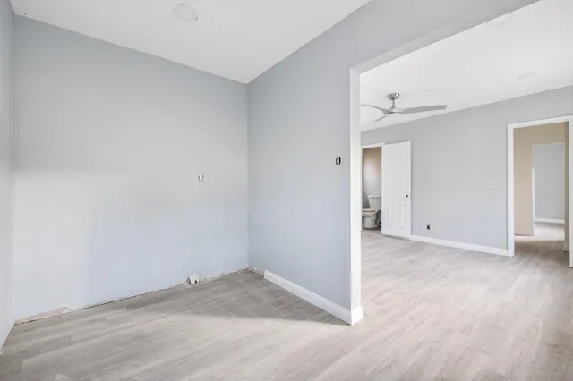 a front view of a house with entryway