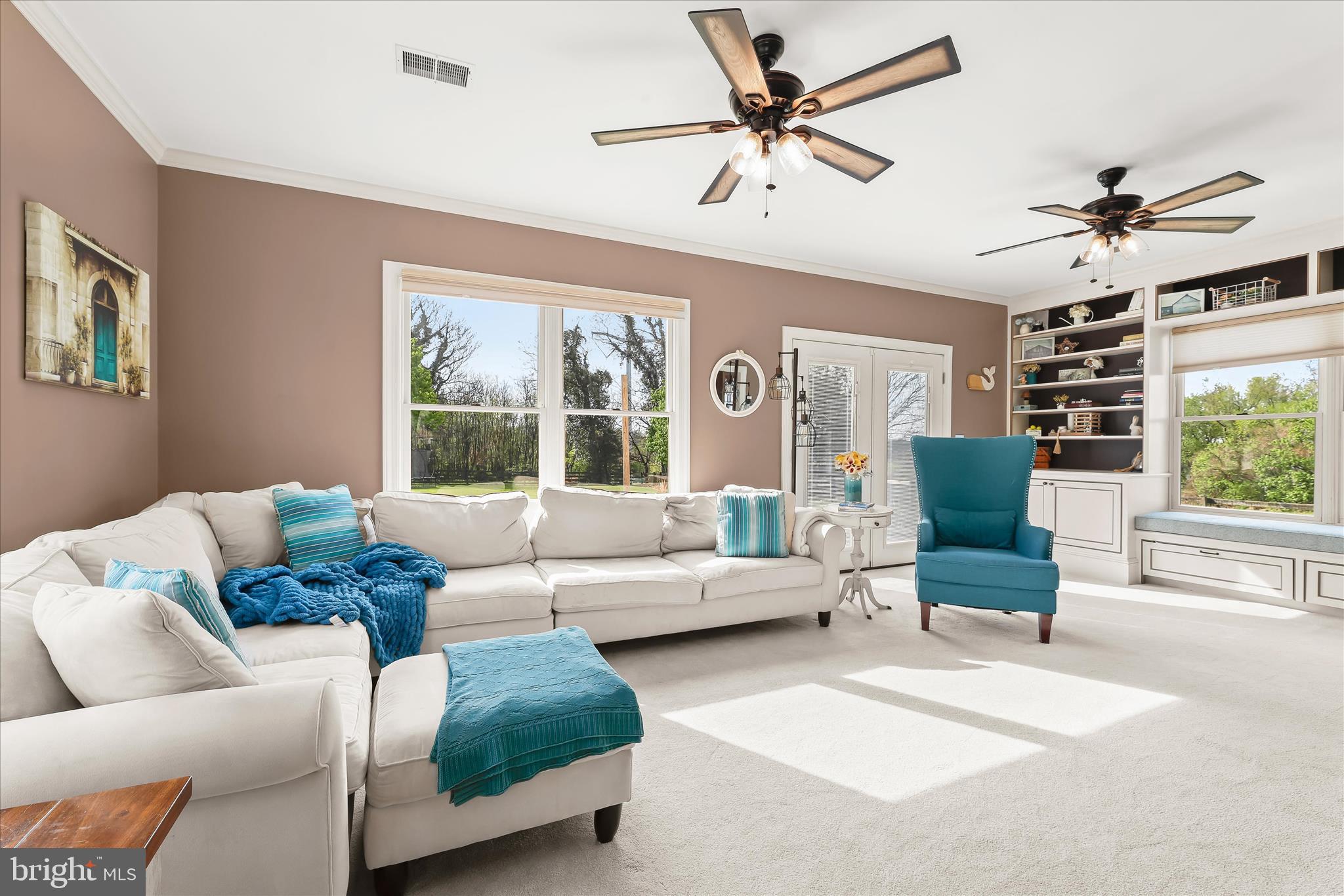 13041 Penn Shop Road Mount Airy, MD 21771 - Photo 19 of 57 a living room with furniture and a large window