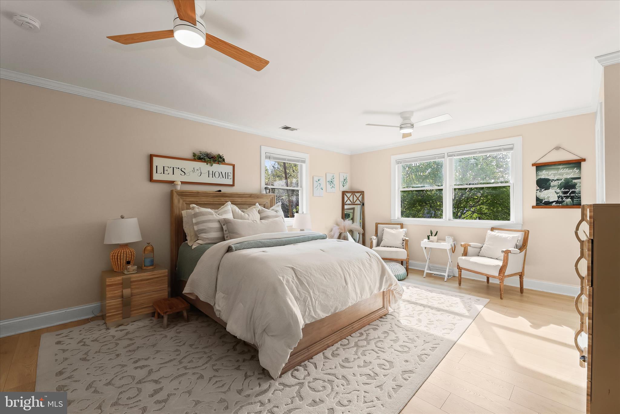 13041 Penn Shop Road Mount Airy, MD 21771 - Photo 26 of 57 a bedroom with a bed and a large window