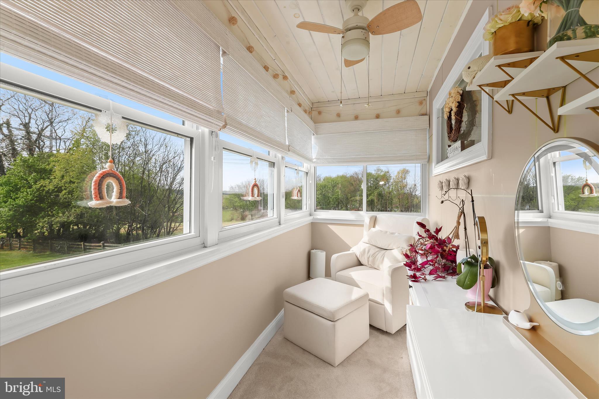 13041 Penn Shop Road Mount Airy, MD 21771 - Photo 29 of 57 a living room with fireplace furniture and a large window