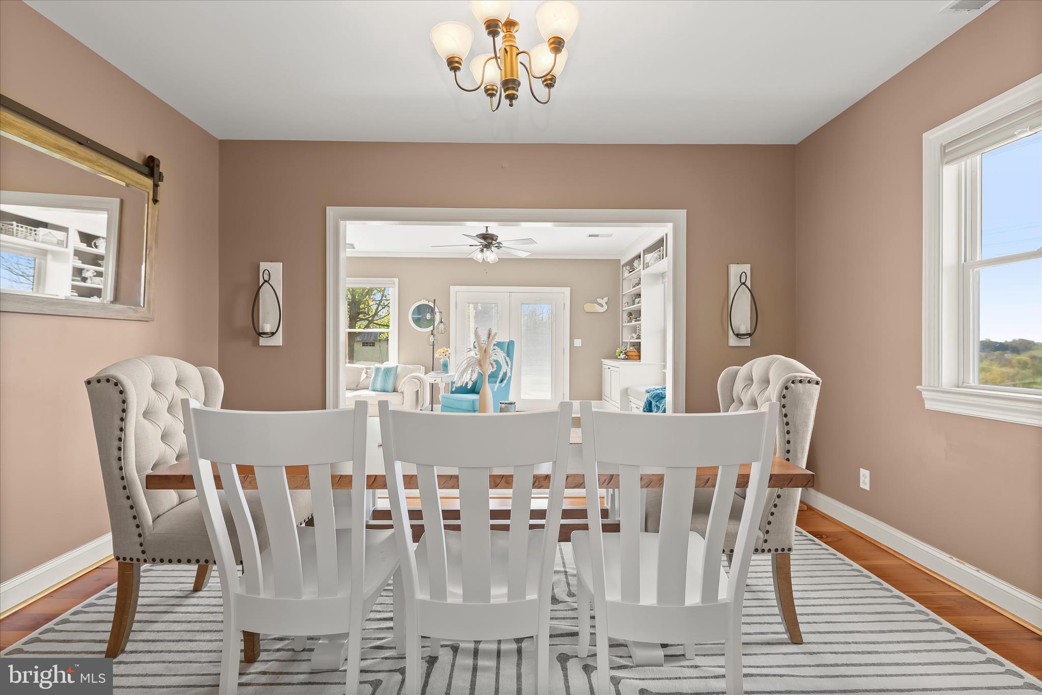 13041 Penn Shop Road Mount Airy, MD 21771 - Photo 8 of 57 a view of a dining room with furniture window and outside view