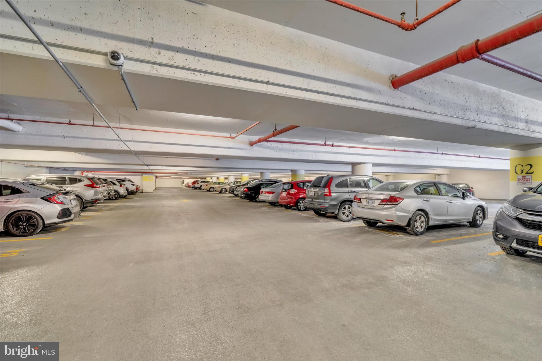 4141 North Henderson Road, Unit 104 Arlington, VA 22203 - Photo 22 of 23 Spacious underground parking area.