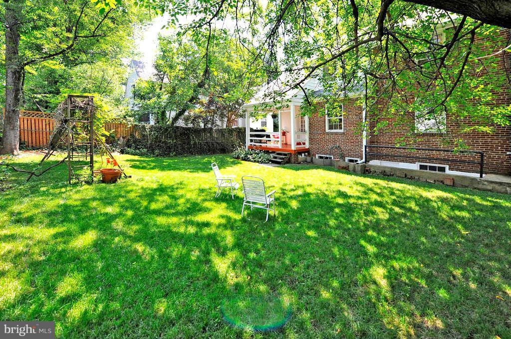 4523 Sleaford Road Bethesda, MD 20814 - Photo 16 of 23 a view of a backyard with a garden