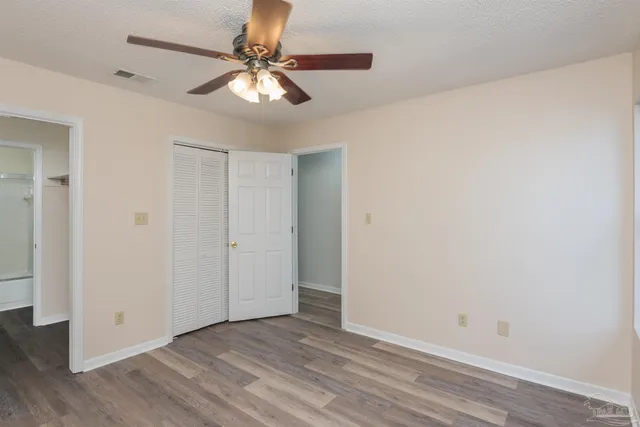 wooden floor in an empty room