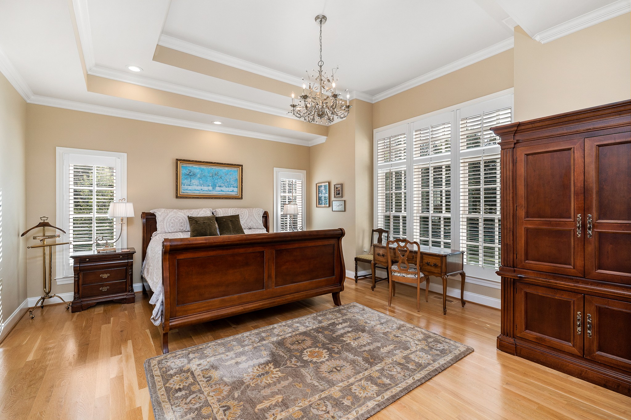 380 George Wright Road Morrison, TN 37357 - Photo 25 of 69 a living room with furniture lamps and wooden floor