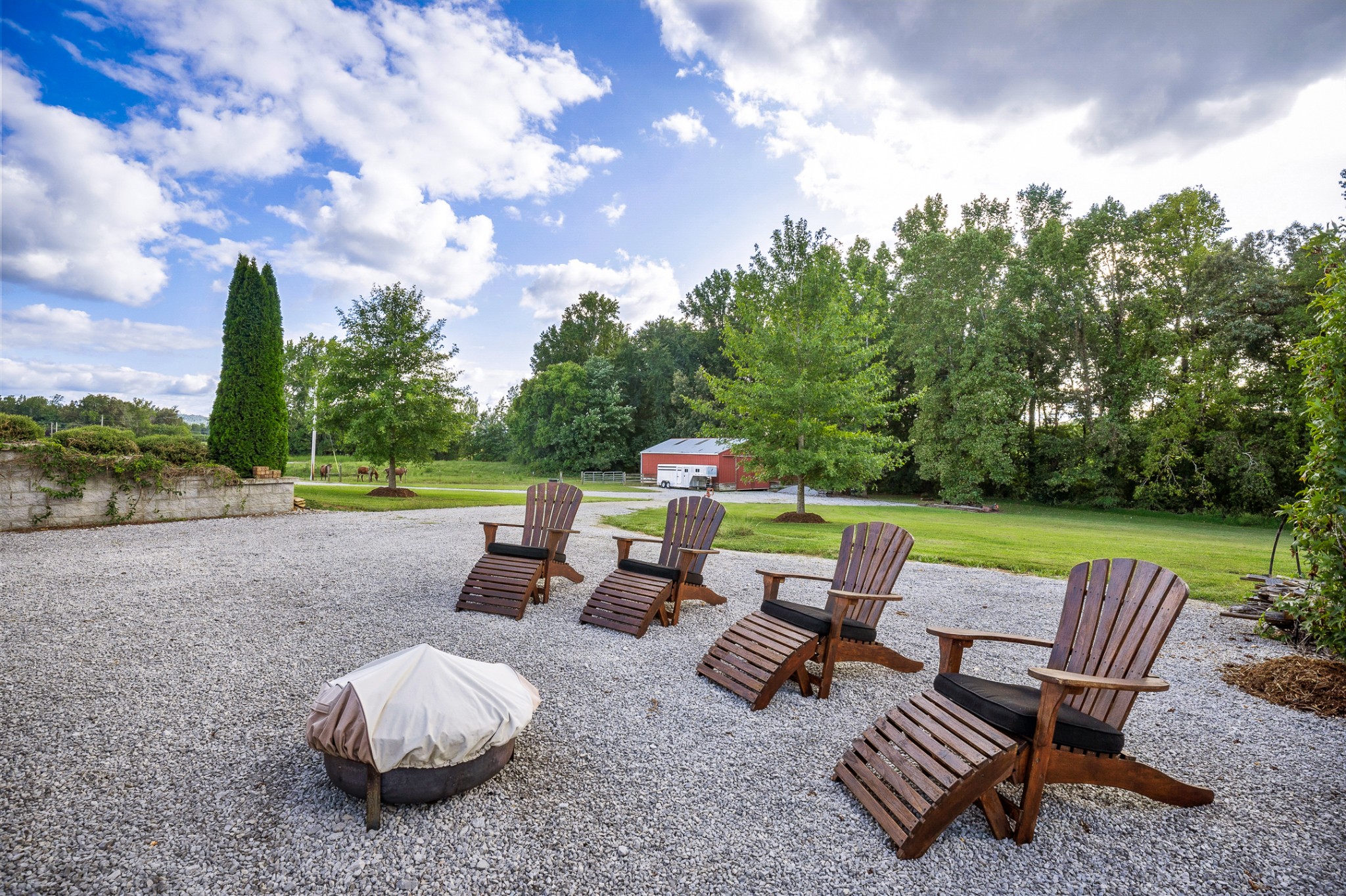 380 George Wright Road Morrison, TN 37357 - Photo 54 of 69 a view of a table and chairs in the garden