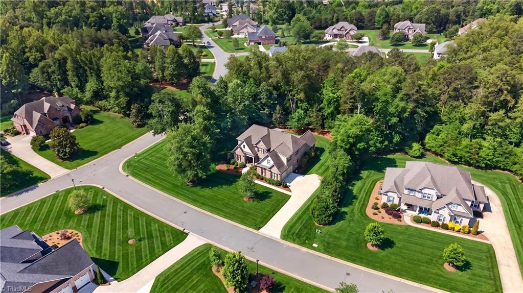 5585 Salem View Road Pfafftown, NC 27040 - Photo 36 of 41 Ariel View