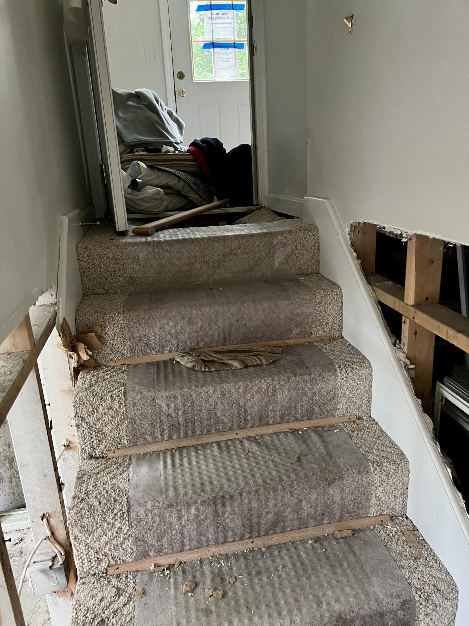53 Sunday River Road, Unit 5 Bethel, ME 04217 - Photo 22 of 29 Rear entrance basement stairs