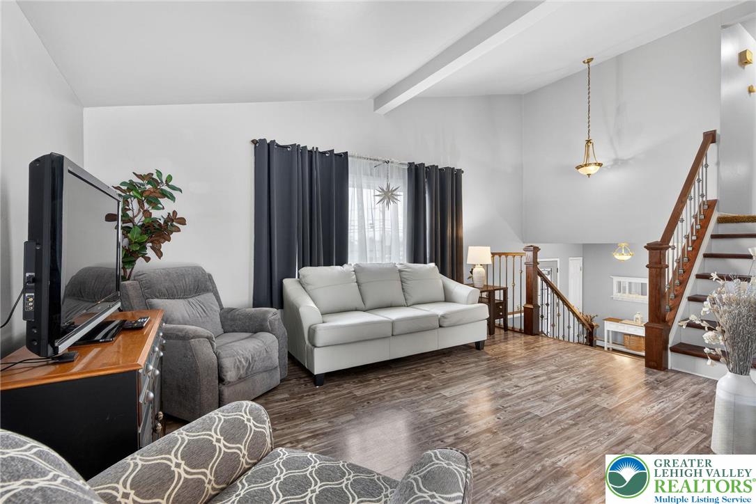4000 Carter Road Bethlehem, PA 18020 - Photo 12 of 48 a living room with furniture and a flat screen tv