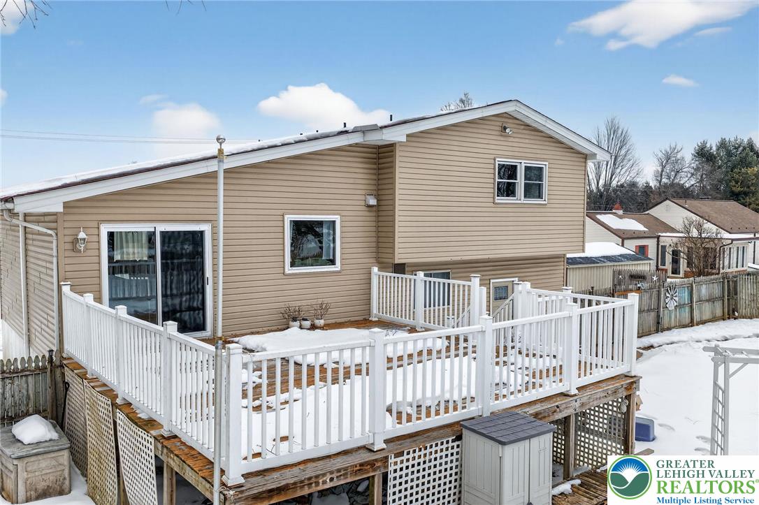 4000 Carter Road Bethlehem, PA 18020 - Photo 40 of 48 a view of a house with wooden deck