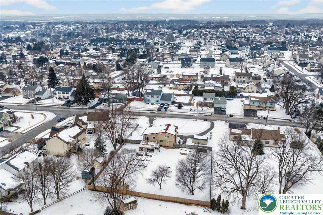 4000 Carter Road Bethlehem, PA 18020 - Photo 45 of 48 an aerial view of residential building with parking space