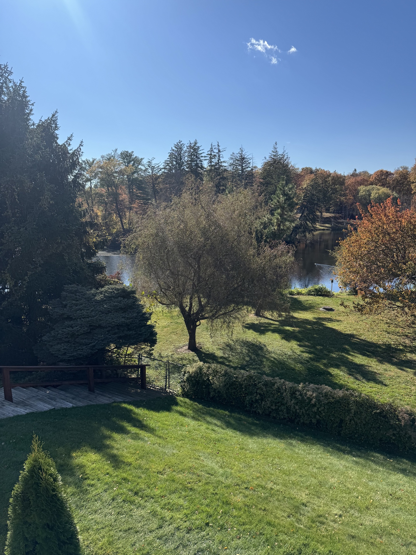 193 Park Street, Unit 2 New Canaan, CT 06840 - Photo 2 of 7 Stairs to Park, playground, pickleball and tennis courts, walking trails and pond.