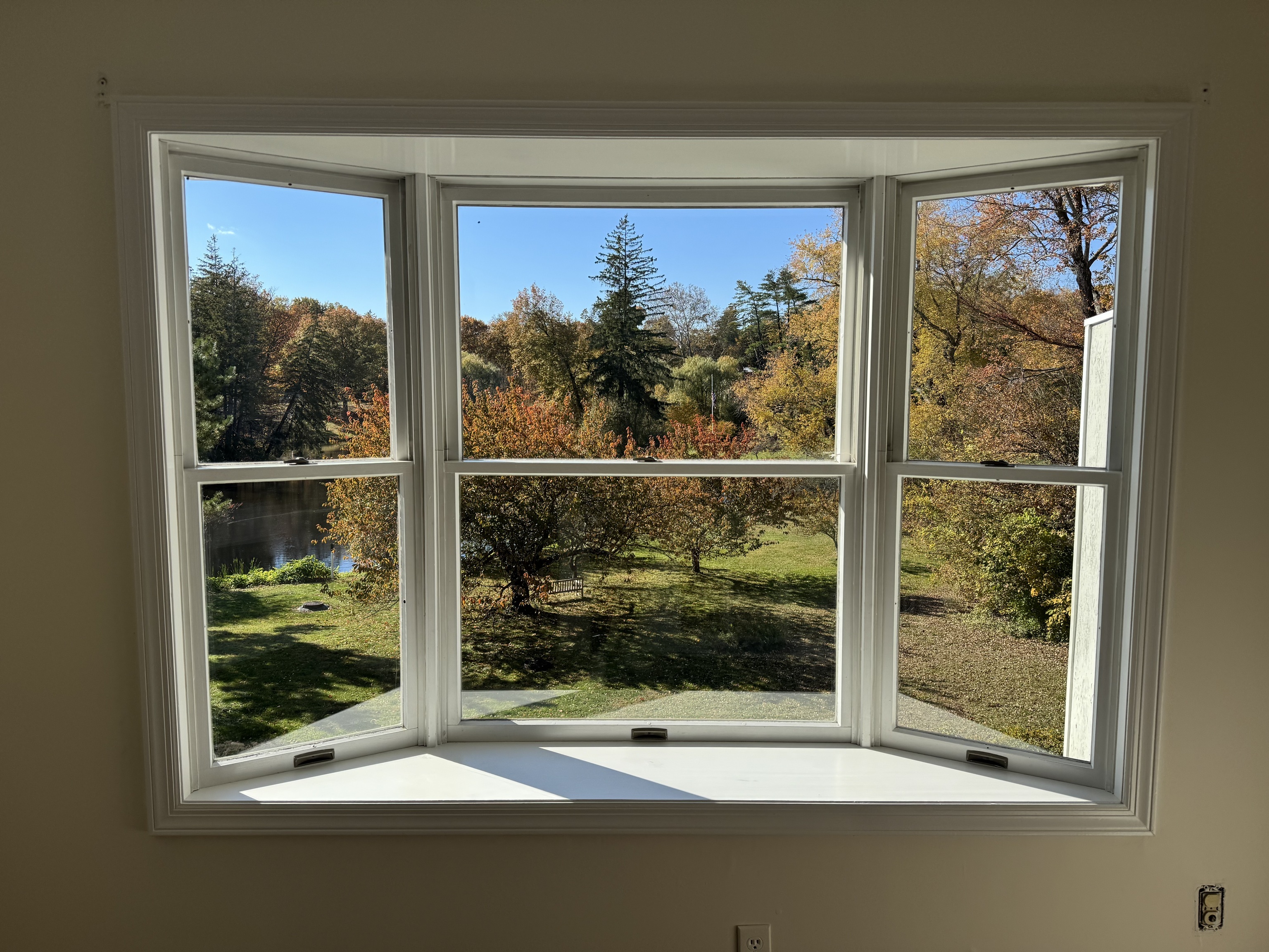193 Park Street, Unit 2 New Canaan, CT 06840 - Photo 4 of 7 View from the kitchen