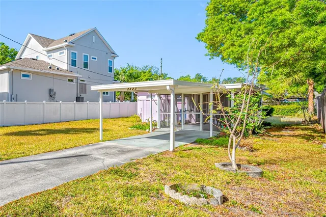 a view of a house with swimming pool