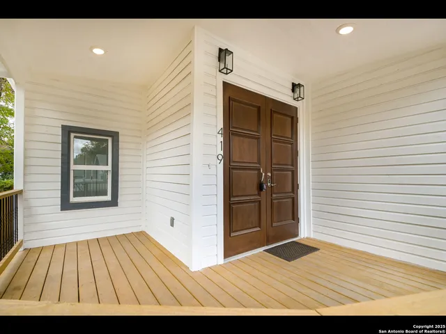 a view of outdoor space and front view of a house