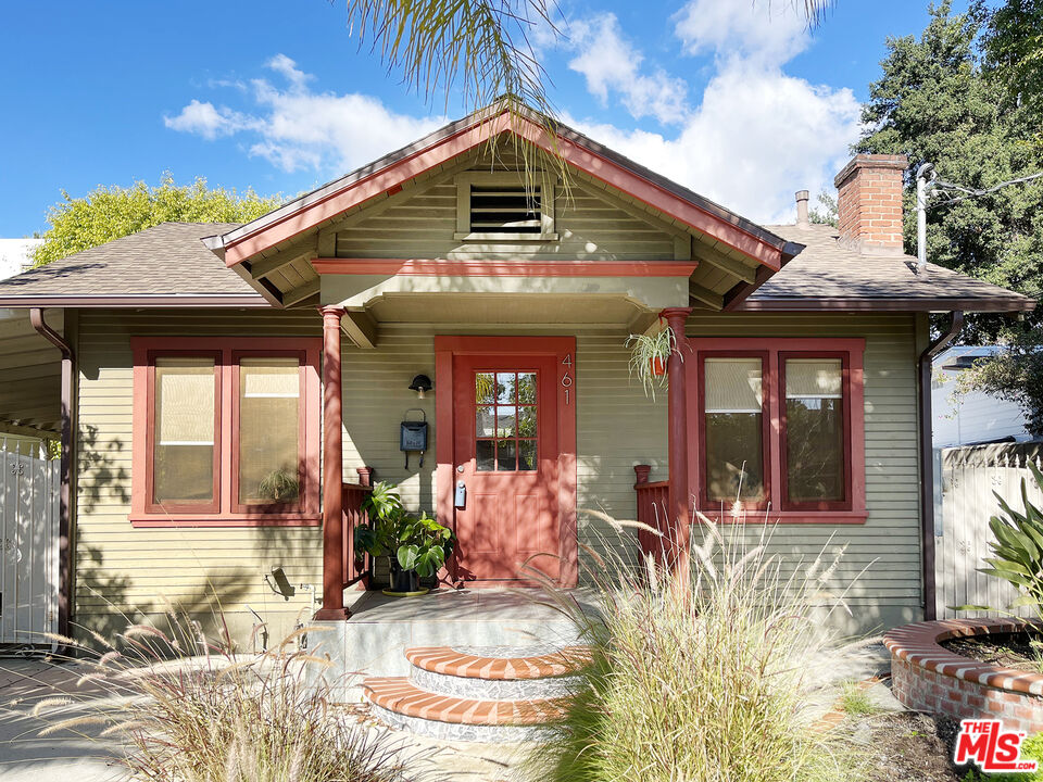 461 Prescott Street Pasadena, CA 91104 - Photo 1 of 19 a front view of a house